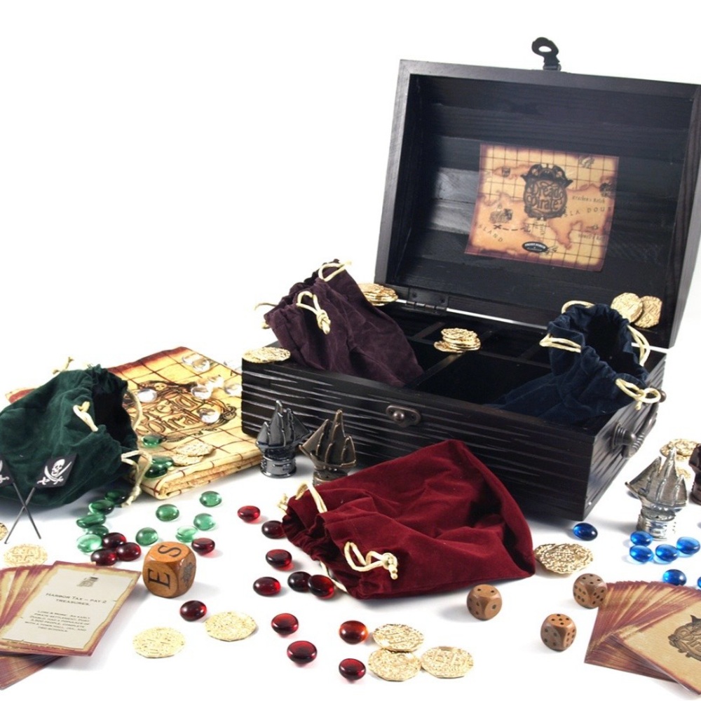 Dread Pirate Treasure Chest coffee table game (second edition)